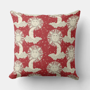 Cojín Decorativo sueños bohemios rojos