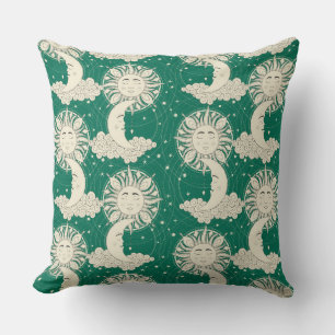 Cojín Decorativo sueños bohemios verdes