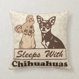Cojín Decorativo Sueños con las chihuahuas