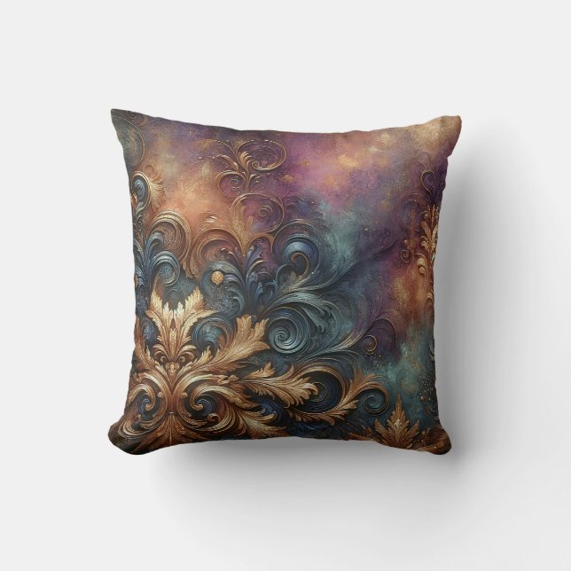Cojín Decorativo Sueños cósmicos de Rococo (Anverso)