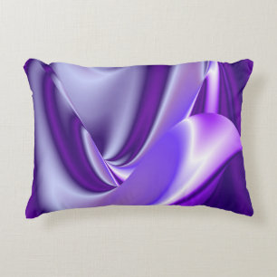 Cojín Decorativo Sueños de Arcoíris de Flor Morada