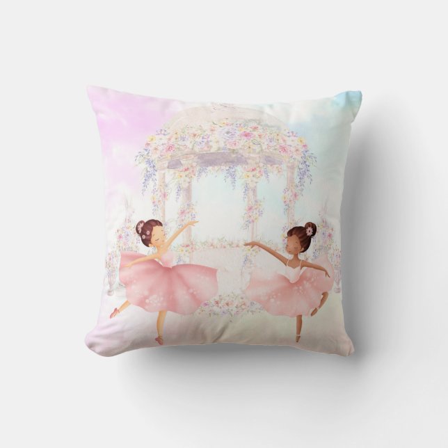Cojín Decorativo Sueños de ballet (Anverso)