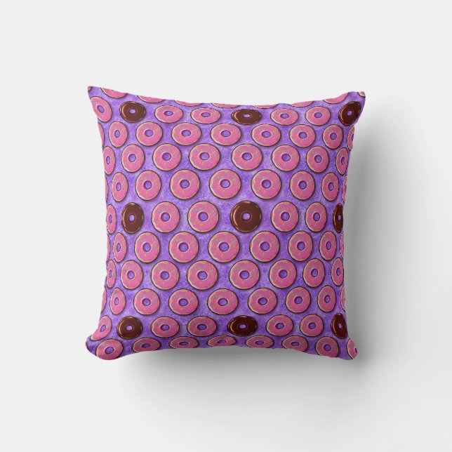 Cojín Decorativo Sueños de Donut (Anverso)