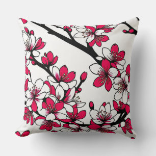 Cojín Decorativo Sueños de flores de cerezo