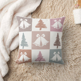 Cojín Decorativo Sueños de Navidades Pastel Suave Retro