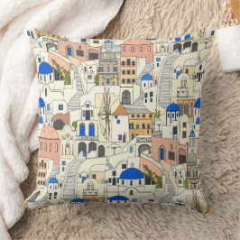 Cojín Decorativo Sueños de Santorini
