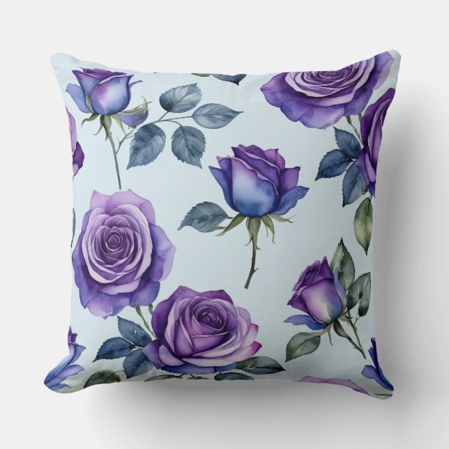 Cojín Decorativo Sueños Periwinkle (Anverso)