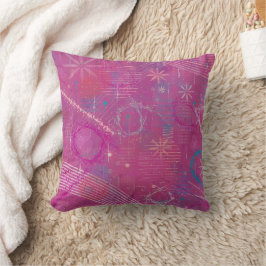 Cojín Decorativo Sueños Rosas Abstractos