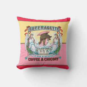 Cojín Decorativo Suffragette Coffee & Chicory