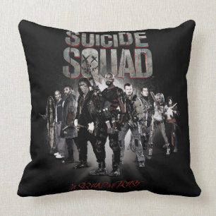 Cojín Decorativo Suicide Squad  Task Force X Lineup