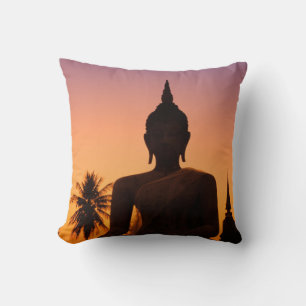 Cojín Decorativo Sukhothai, Wat Mahathat al atardecer