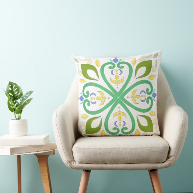 Cojín Decorativo Sukjai Mandala - Patrón inspirado en Tailandia tir (Silla)