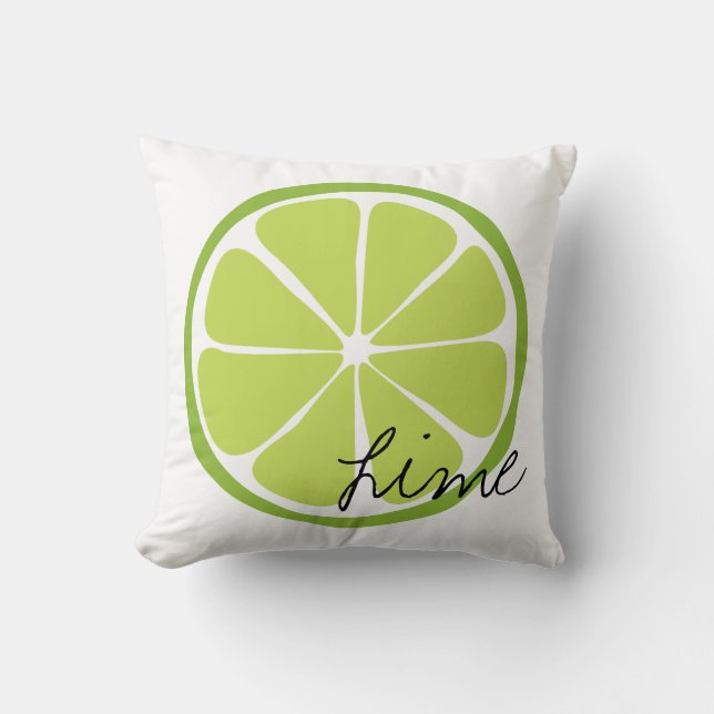 Cojín decorativo Summer Citrus Lime (Anverso)