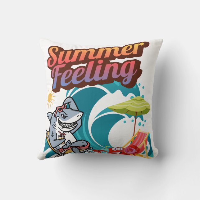 Cojín Decorativo "Summer Feeling"  (Reverso)