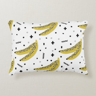 Cojín Decorativo Summer seamless pattern with bananas in pop art st