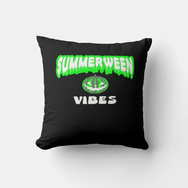 Cojín Decorativo Summerween Vibes Classic (Anverso)