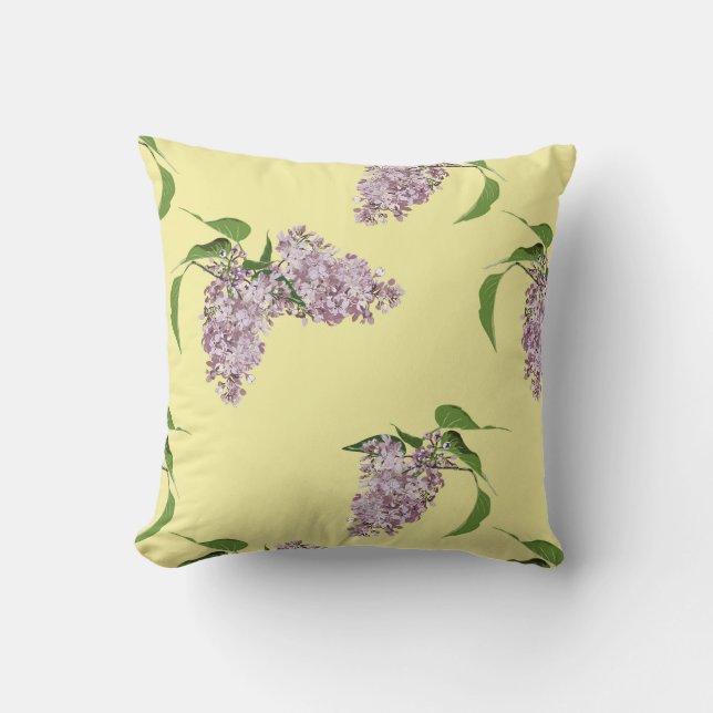 Cojín Decorativo Summery Lilacs Pillow (Anverso)
