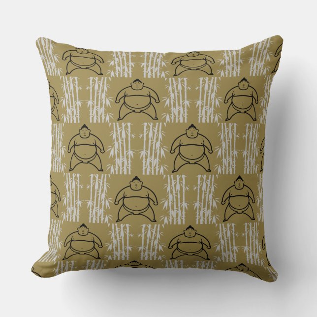Cojín Decorativo Sumo Wrestler (Anverso)