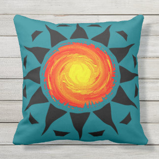 Cojín Decorativo Sun tribal