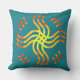 Cojín Decorativo Sun tribal brillante