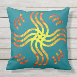 Cojín Decorativo Sun tribal brillante