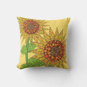 Cojín Decorativo Sunflower