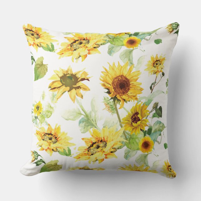 Cojín Decorativo Sunflower (Anverso)