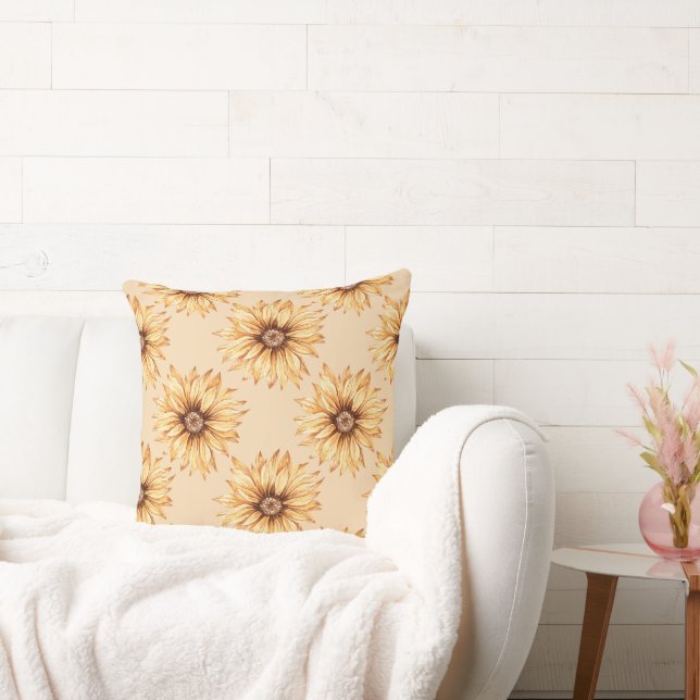 Cojín Decorativo Sunflower (Sofá)