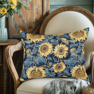 Cojín Decorativo Sunflower Art Nouveau