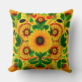Cojín Decorativo Sunflower ucraniano