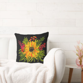 Cojín Decorativo Sunflowers Cute Moderno Bonito