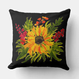 Cojín Decorativo Sunflowers Cute Moderno Bonito