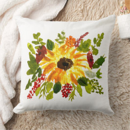 Cojín Decorativo Sunflowers Cute Moderno Bonito