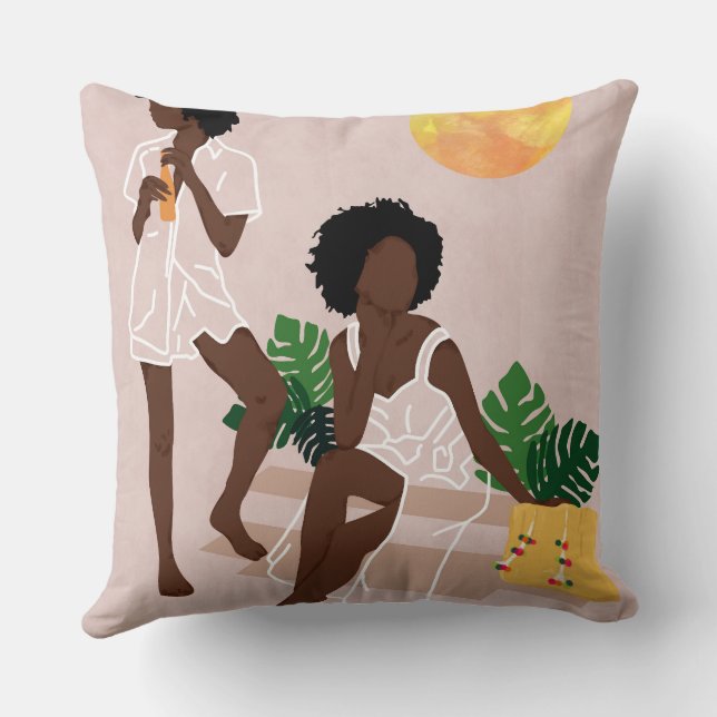 Cojín Decorativo Sunlit Queens (Reverso )