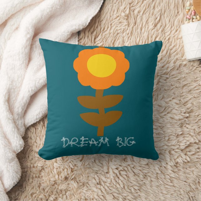 Cojín Decorativo Sunny Bloom Throw Pillow (Manta)