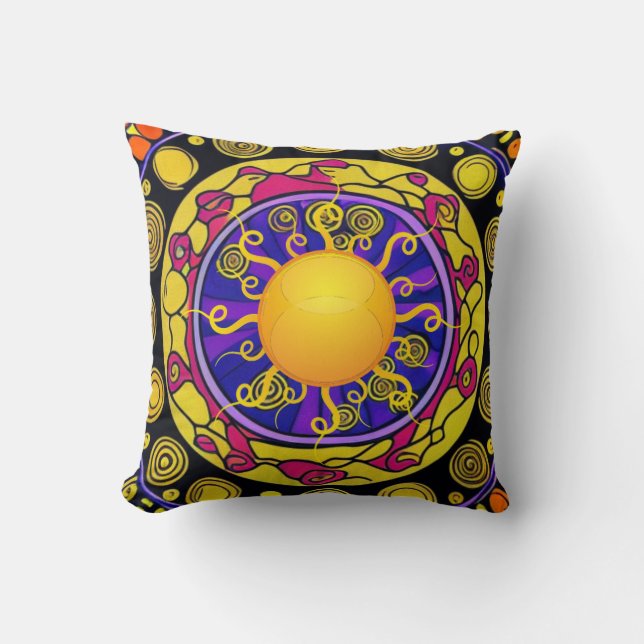 Cojín Decorativo Sunny Daze (Anverso)