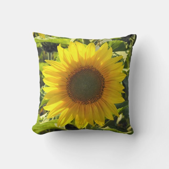 Cojín Decorativo Sunny Sunflower (Anverso)