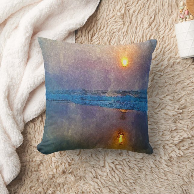 Cojín Decorativo Sunrise costera moody (Manta)