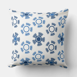 Cojín Decorativo Suns Blue Abstract