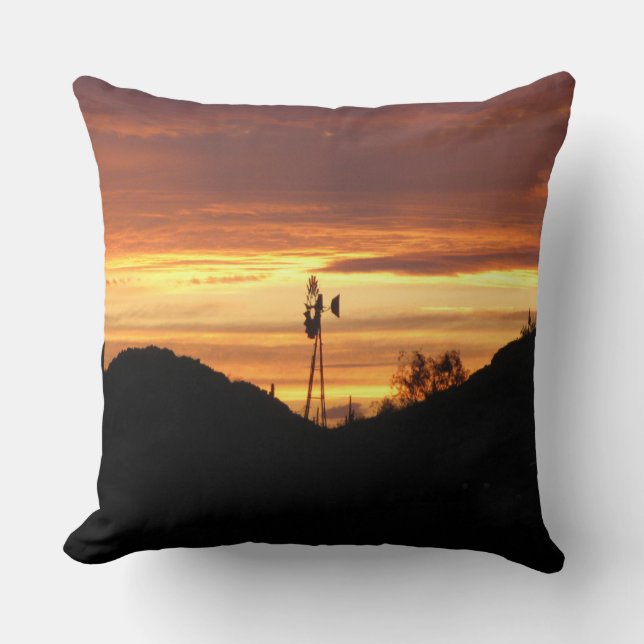 Cojín decorativo Sunset de Arizona (Anverso)
