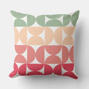 Cojín Decorativo Sunset de verano moderno de mediados del siglo
