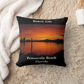 Cojín Decorativo Sunset en Pensacola Beach