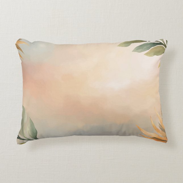 Cojín Decorativo Sunset Fusion Throw Pillow (Anverso)