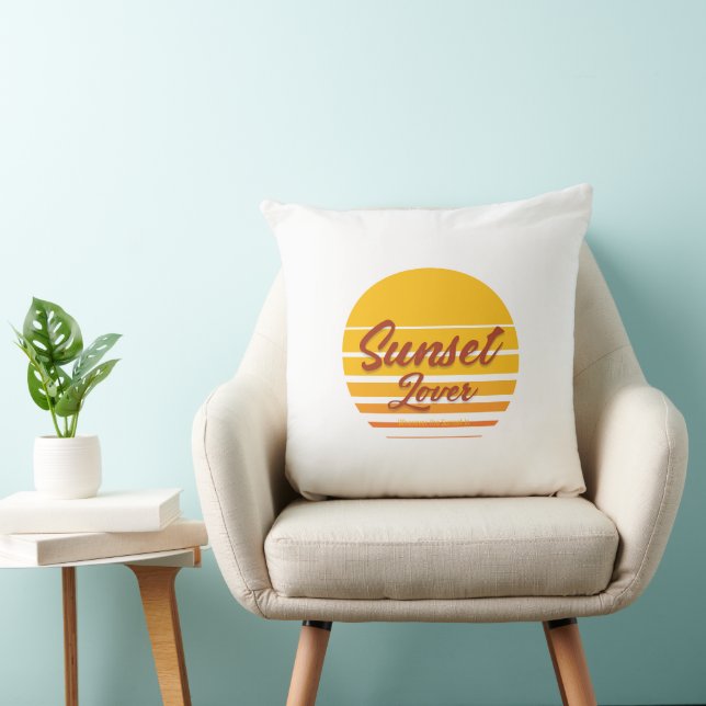Cojín Decorativo "Sunset Lover" (Silla)