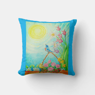 Cojín Decorativo Sunshine blue skies throw pillow 
