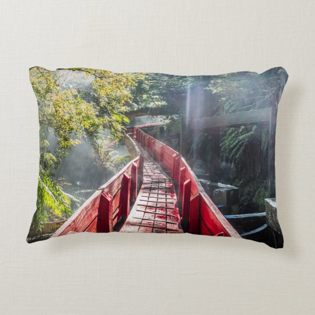 Cojín Decorativo Sunshine en Termas Geometría, Conaripe, Chile (Reverso)