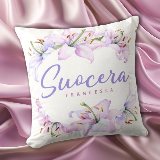 Cojín Decorativo Suocera Lilis - Madre personalizada en la ley (Subido por el creador)