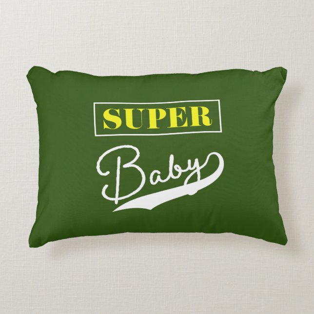 Cojín Decorativo Super Baby (Anverso)