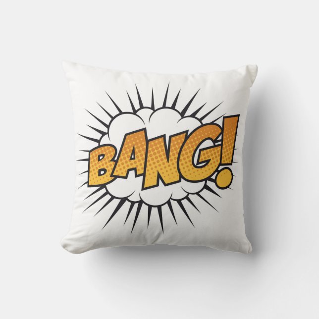 Cojín Decorativo Super Hero Bang Pillow (Anverso)