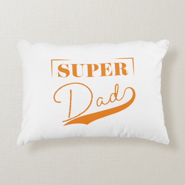 Cojín Decorativo Super Papá (Anverso)